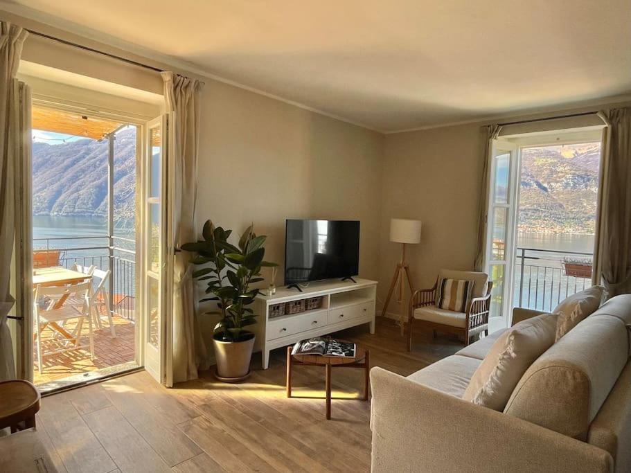 Il Noce Lake View Apartment Lezzeno Eksteriør billede