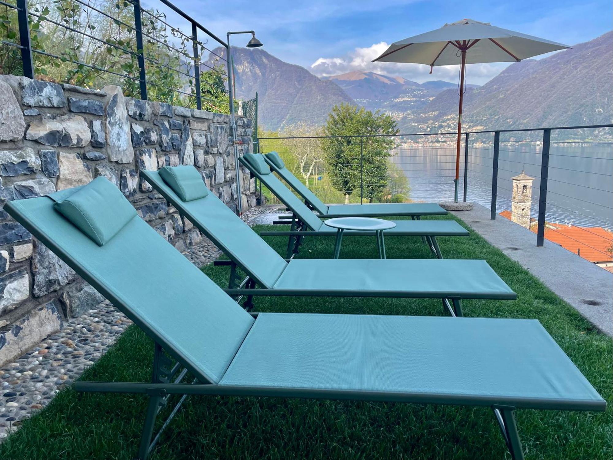 Il Noce Lake View Apartment Lezzeno Eksteriør billede