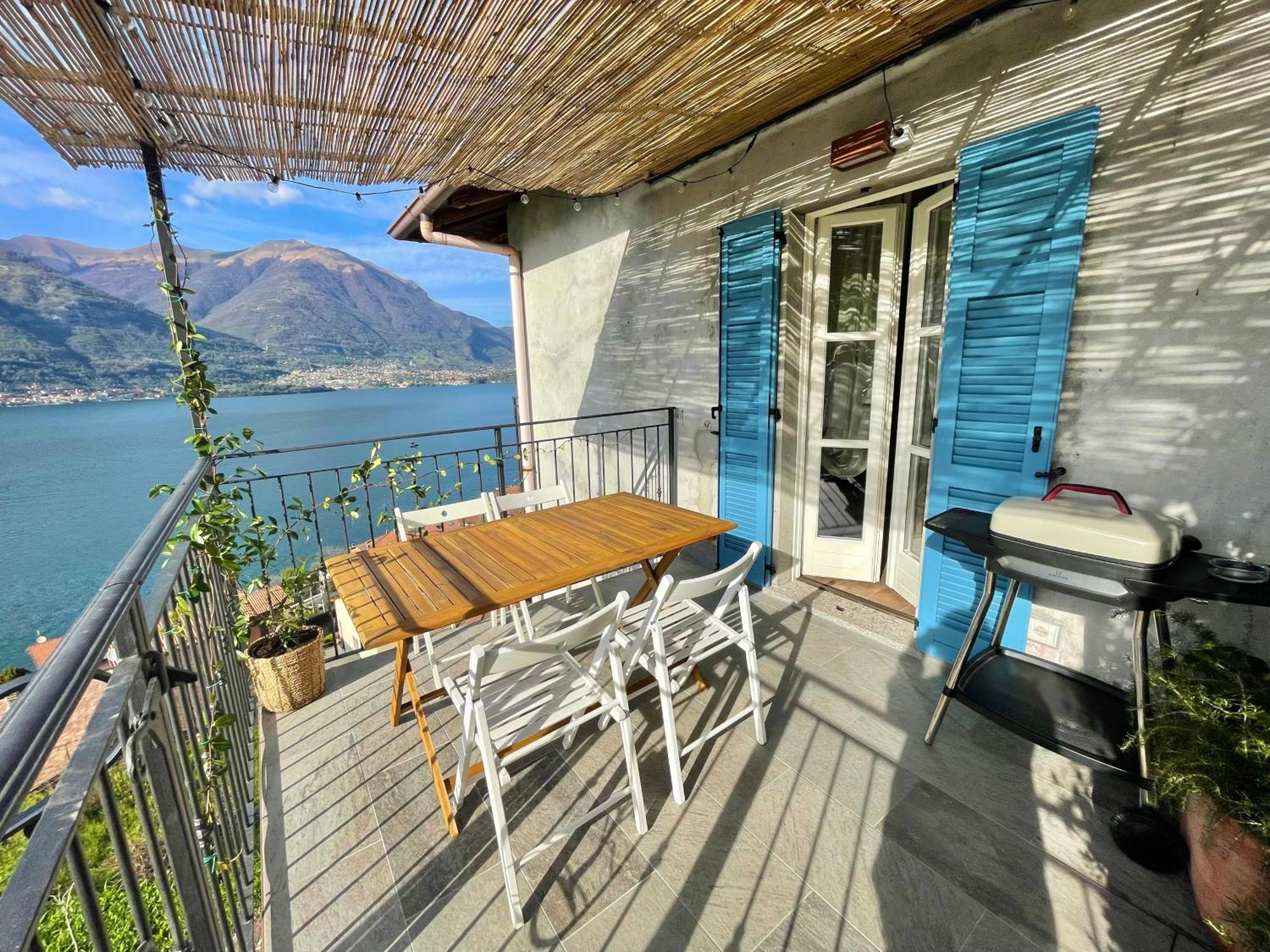 Il Noce Lake View Apartment Lezzeno Eksteriør billede